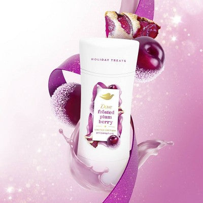Dove Beauty Limited Edition Holiday Treat Antiperspirant Deodorant - Frosted Plum Berry - 2.6oz