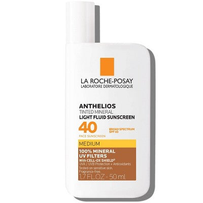La Roche Posay Anthelios 40 Tinted Mineral Light-Fluid Sunscreen - 1.7 fl oz - Medium