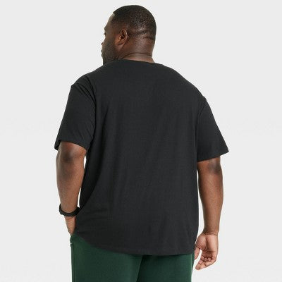 Men's Big & Tall Every Wear Short Sleeve V-Neck T-Shirt -4XL