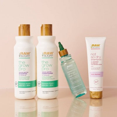 Raw Sugar Not So Dry Shampoo - Aloe + Bamboo - 4 fl oz