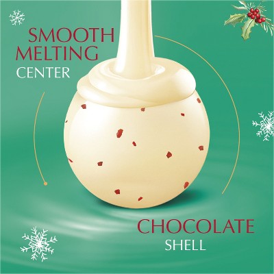 Lindt LINDOR Christmas Candy Tradition Box Peppermint Assorted Chocolate - 6.8oz