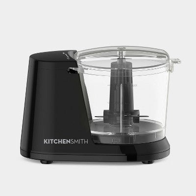KitchenSmith 1.5 Cups 100W Mini Food Chopper Black