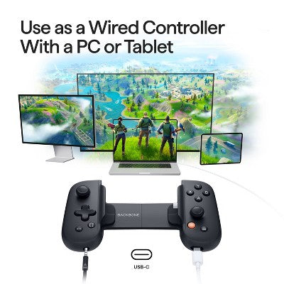 Backbone One (USB-C) Mobile Gaming Controller for Android and iPhone Series 15 -