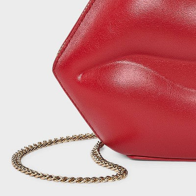 Kiss Lip Clutch - A New Day Red