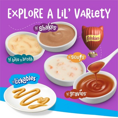 Friskies Tuna Flavor lil' Lickable Cat Treats - 2oz/4ct