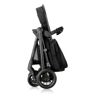 Evenflo Pivot Modular Travel System with LiteMax Infant Car Seat with Anti-Rebound Bar - Oxford Black (LOCAL PICKUP ONLY)
