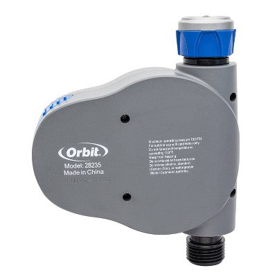 Orbit 1-Outlet Programmable Hose Faucet Timer Nozzle and wand