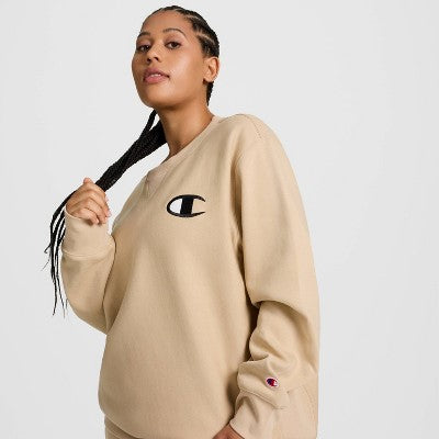Champion Adult Sizing Iconic Embroidered Crewneck Sweatshirt XXXXL