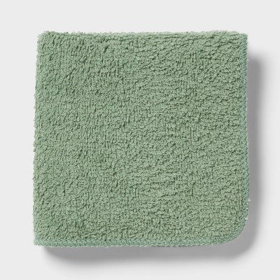 6pk Washcloth Set Light Green - Room Essentials