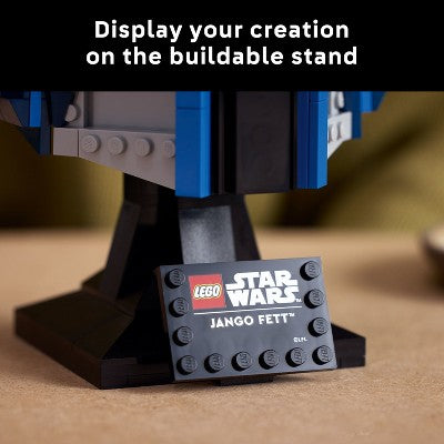 LEGO Star Wars Jango Fett Helmet DIY Model Building Kit 75408