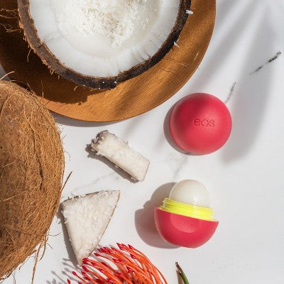 EOS Visibly Soft Organic Lip Balm Coconut Milk Sphere .25oz