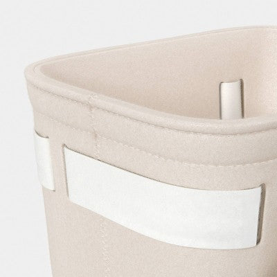 Felt Bow Decorative Basket Cream - Threshold