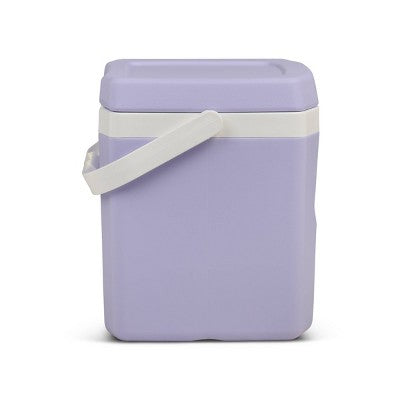 Igloo 18 Cans/12qt Hard-Sided Coolers - Lilac Breeze: Odor & Stain-Resistant Polyethylene