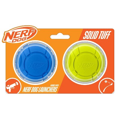 NERF Solid Foam Sonic Dog Ball Toy - 2pk