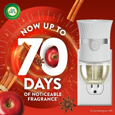 Air Wick Plug-In Scented Oil Air Freshener Starter Kit Apple Cinnamon Medley - 0.67 fl oz