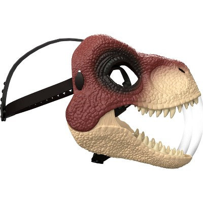 Jurassic World Rebirth Raptor Dinosaur Mask, Role-Play Head Wear, Movie-Inspired Costume Gear