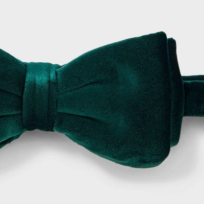 Boys' Holiday Velvet Bow Tie - Cat & Jack Green