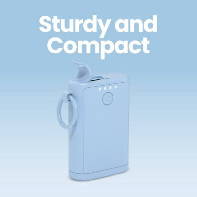 GEMS Portable Outdoor 6000mAh Power Bank - Light Blue