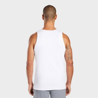 Pair of Thieves Men's 3pk SuperiAir Cotton Tank Top - White M