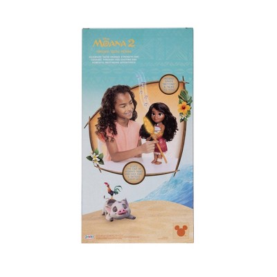Disney Moana 2 14"Singing Tautai Moana Doll