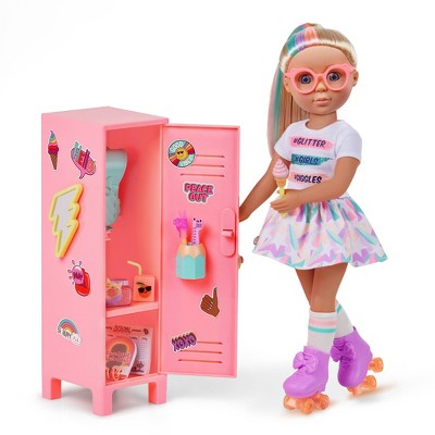 Glitter Girls 14" Doll Marlo & GG School Locker Playset