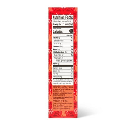 Peppermint Christmas Candy Cane Stirrers - 5.29oz - Favorite Day