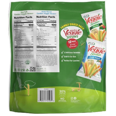 Sensible Portions Veggie Straws Variety Pack - 12ct