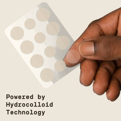 Papatui Men's Pimple Patch with Hydrocolloid Technology Dermatologist Tested - 36ct: Non-Toxic, Unscented, Normal and Acne-Prone Skin