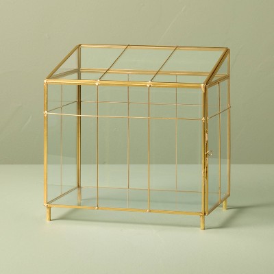 Mini Greenhouse Brass - Hearth & Hand with Magnolia