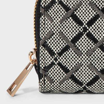 Small Zip Wallet - A New Day Black