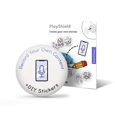 StoryPhones PlayShield Audio Disk - Blank Disk to Create and Record Music and Stories and More