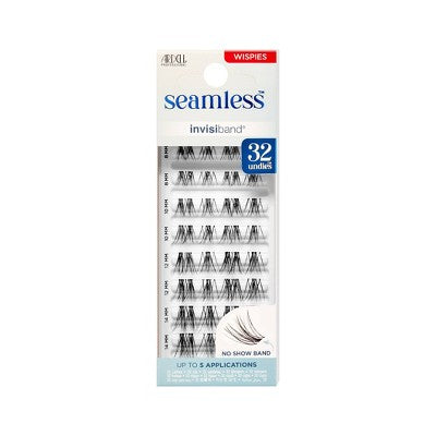 Ardell Seamless Underlash False Eyelashes Extension Wispies - 32ct: Full Volume, Synthetic Hair