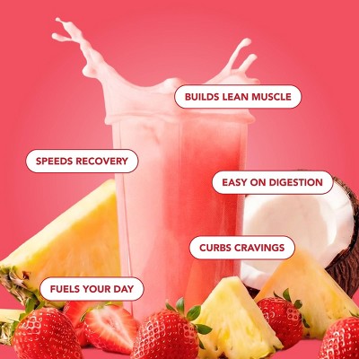Clean Simple Eats Clear Protein Powder Strawberry Pina Colada - 0.98oz/1 Stick