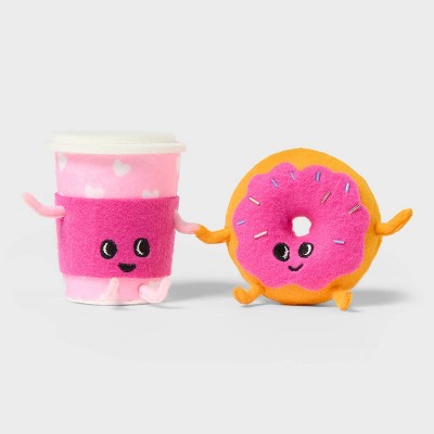 Valentine's Day Soft Fabric Duos Coffee and Donut - Spritz