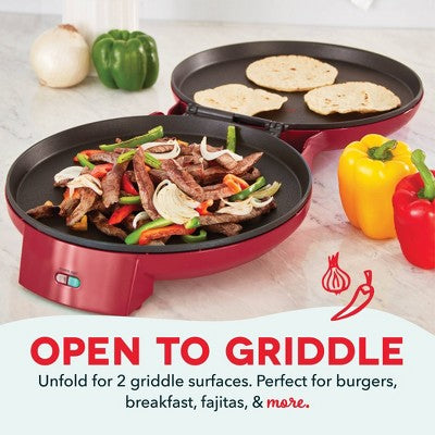 Dash 12" Pizza Maker and 180 Griddle