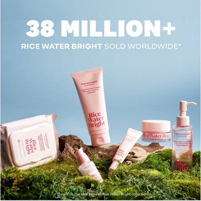 The Face Shop Rice Water Bright Vegan Cleansing Wipes - 50ct