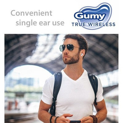 JVC Gumy True Wireless Earbuds White