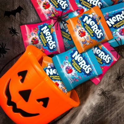 Nerds Clusters Halloween Variety Mix Gummy Candy - 14oz/28ct- BB: 02/2026