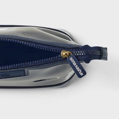 Sonia Kashuk 2 in 1 Makeup Travel Bag - Navy Patent