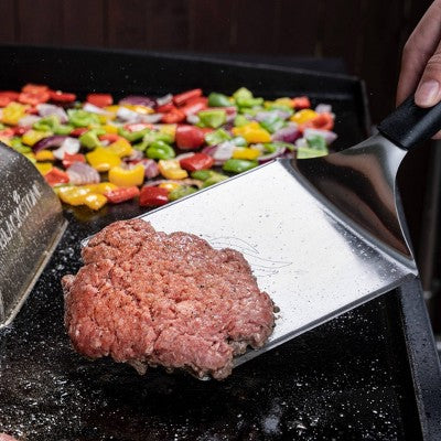 Blackstone Stainless Steel Hamburger Grill Spatula Black