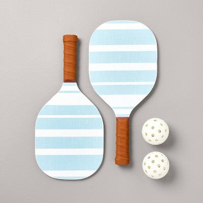 Pickleball Set - Hearth & Hand with Magnolia: Complete Lawn Sports Kit, Includes Net, Paddles, Balls, Stakes & Bag