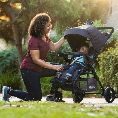 Baby Trend Passport Carriage Stroller - Silver Sky (LOCAL PICKUP ONLY)