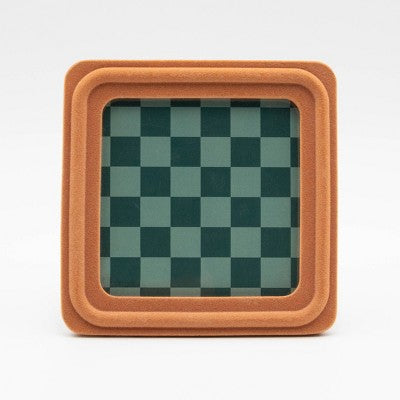 5"x5" Flocked Picture Frame Orange Square - Bullseye's Playground