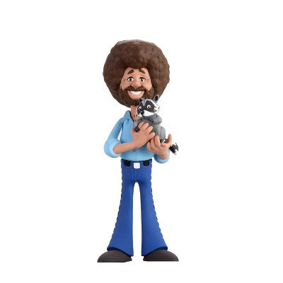 Bob Ross - 6" Scale Action Figure - Toony Figure "Bob Ross with Racoon"