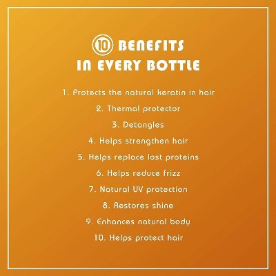 It's a 10 Keratin Miracle Leave-In Damage Repair, Detangling, Hydrating Spray - 2 fl oz