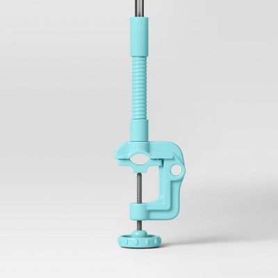 4' Clamp on Outdoor Patio Beach Umbrella Navy Blue - Sun Squad (LOCAL PICKUP ONLY)