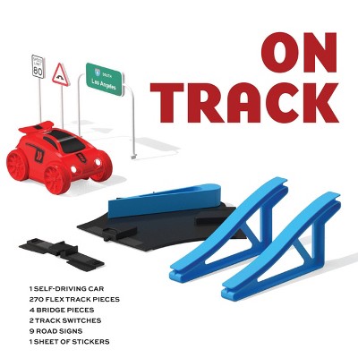 FAO Schwarz Vehicle Playset with DIY Track