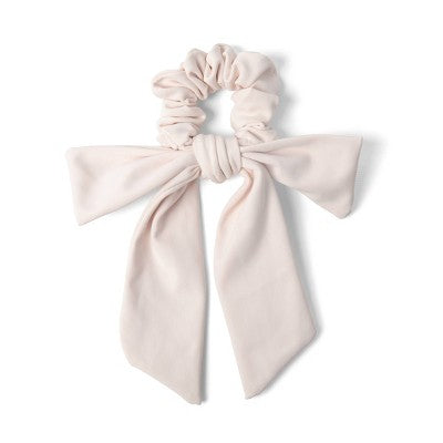 The Hair Edit Goddess Ribbon Bow Scrunchie