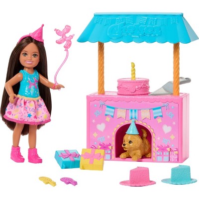 Barbie Family & Friends Club Chelsea Surprise Birthday Party Playset
