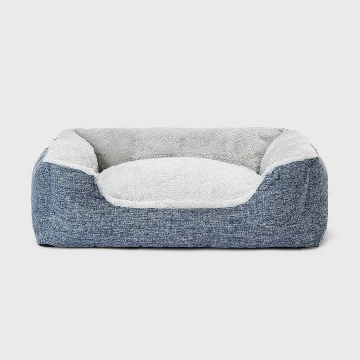 Basic Cuddler Dog and Cat Bolster Bed - Boots & Barkley S